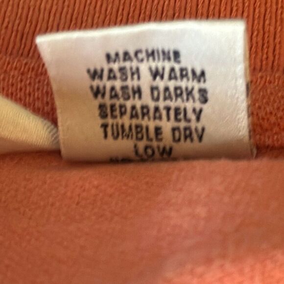 Brooks Brothers Golden Fleece Solid Orange Polo XL Short Sleeve Made in the USA - Picture 8 of 8